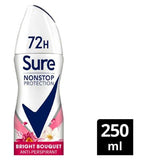Sure Nonstop Protection Anti-Perspirant Aerosol Bright Bouquet 250ml