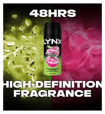 Lynx Epic Fresh Deodorant Body Spray 150ml