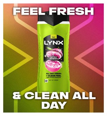 Lynx Epic Fresh Shower Gel 500ml
