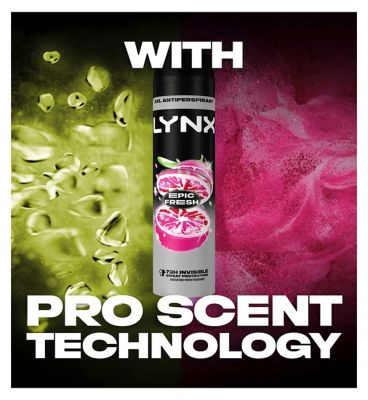 Lynx Epic Fresh Antiperspirant 250ml