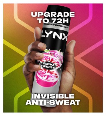 Lynx Epic Fresh Antiperspirant 250ml