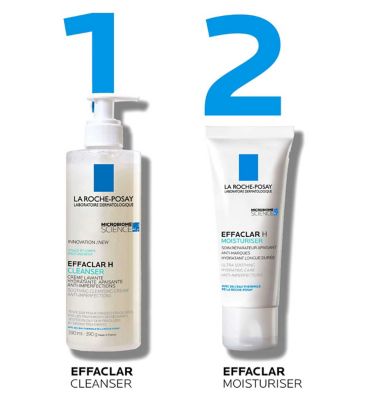 La Roche-Posay Effaclar H Cleansing Cream for Oily Blemish-Prone Skin 390ml