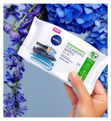 NIVEA Biodegradable Cleansing Wipes Normal Skin 25pc