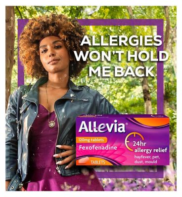 Allevia 120mg Tablets x 15