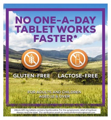 Allevia 120mg Tablets x 15