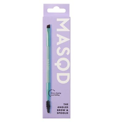 MASQD The Angled Brow & Spoolie Brush