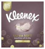 Kleenex Ultra Soft Extra Large Tissues Single Compact Box 40s