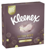 Kleenex Ultra Soft Extra Large Tissues Single Compact Box 40s