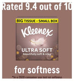 Kleenex Ultra Soft Extra Large Tissues Single Compact Box 40s