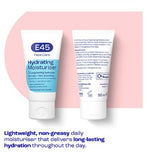 E45 Face Moisturiser Cream for Long Lasting Hydration for Dry and Sensitive Skin - 50ml