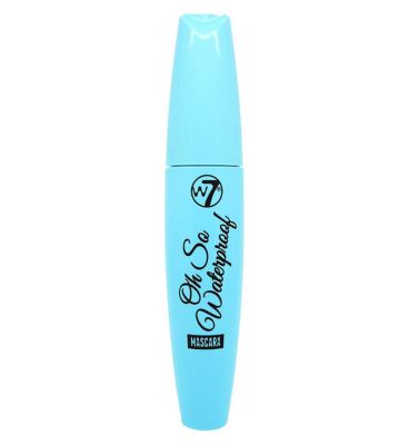 W7 Oh So Waterproof Mascara Blackest Black