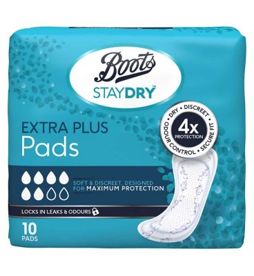 Boots Staydry Extra Plus Pads