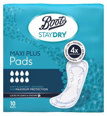 Boots Staydry Maxi Plus Pads