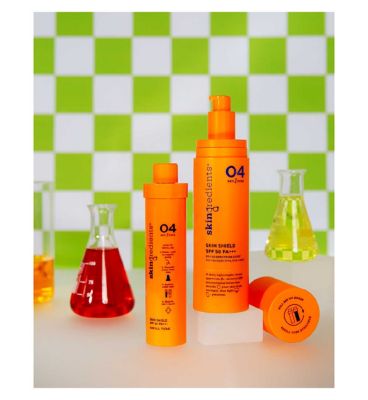 Skingredients Skin Shield Moisturising + Priming SPF 50 PA+++ Sunscreen Refillable Primary Pack 73ml
