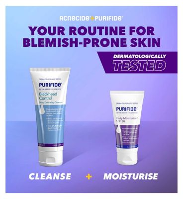 Purifide by Acnecide Blackhead Control Deep Exfoliating Cleanser with Salicylic Acid 120ml
