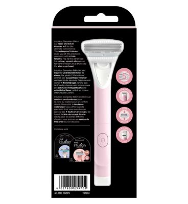 Wilkinson Sword Intuition Complete Bikini Trimmer and Razor