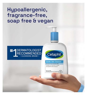 Cetaphil Gentle Skin Cleanser, Face Wash & Body Wash for Sensitive Skin 473ml