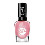 Sally Hansen Miracle Gel Nail Polish - Shell Yeah - Pink Shimmer Nail Colour