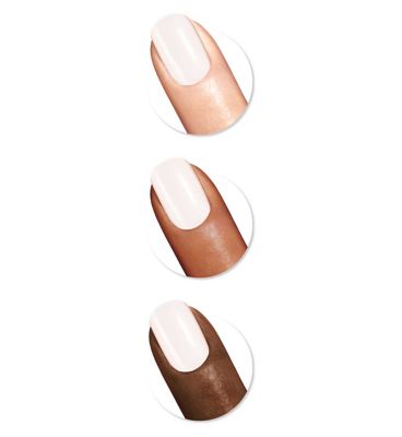 Sally Hansen Miracle Gel Nail Polish - Ski Bunny - Eggshell White Nude Nail Colour