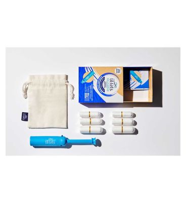 Lil-Lets Reusable Tampon Applicator With 6 Lil-Lets Organic Tampons