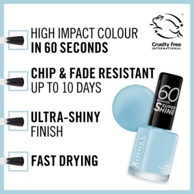 Rimmel 60 Seconds Super Shine Nail Polish - Pillow Talk