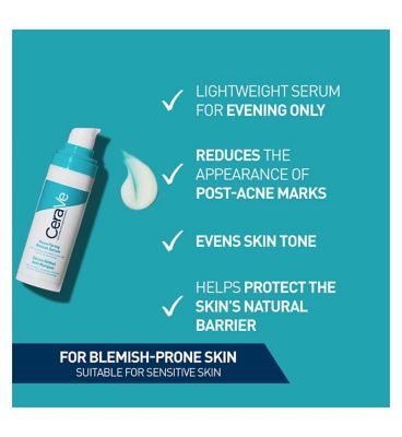 CeraVe Resurfacing Retinol Serum with Ceramides & Niacinamide for Blemish-Prone Skin 30ml