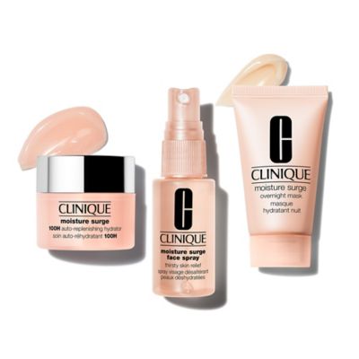 Clinique Moisture Surge Skin School Supplies: Glowing Skin Essentials Skincare Gift Set