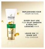 Pantene Pro-V Smooth & Sleek Hair Conditioner, 2x The Nutrients In 1 Use, 350ML