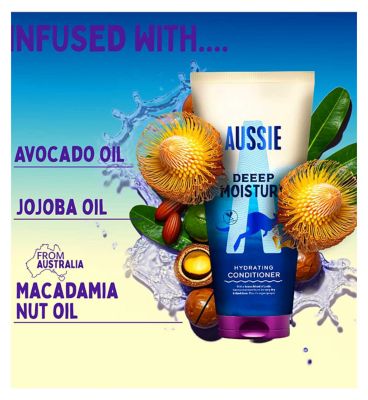 Aussie Deeep Moisture Vegan Hair Conditioner, 200ml