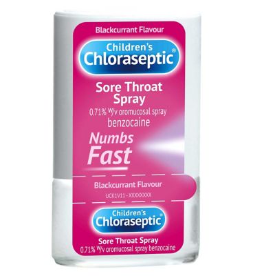 Children's Chloraseptic Sore Throat Spray 0.71% w/v Oromucosal Spray - 15ml