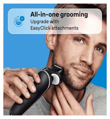 Braun Series 5 50-W1000s Electric Shaver For Men, White
