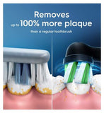 Oral-B Vitality Pro Black & Purple Electric Toothbrushes Duo Pack
