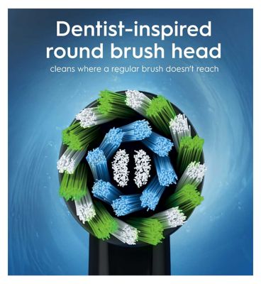 Oral-B Vitality Pro Black & Purple Electric Toothbrushes Duo Pack