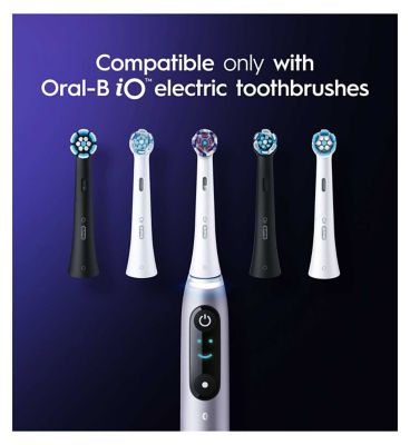 Oral-B iO Radiant White Toothbrush Heads, 2 Pack