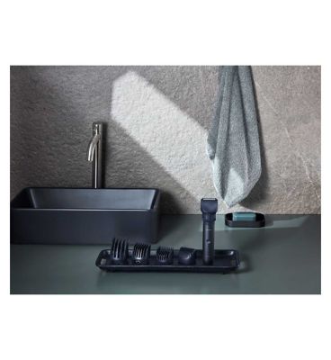 Panasonic Waterproof Beard, Hair & Body Trimmer with 58 Cutting Lengths, ER-CKL2 uses Japanese Blades, MULTISHAPE Modular System