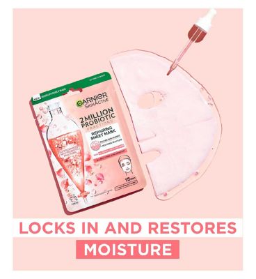 Garnier 2 Million Probiotic Fractions Repairing Face Sheet Mask 22g