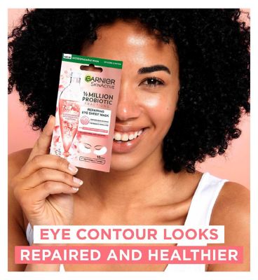 Garnier Probiotic Fractions Repairing & Illuminating Eye Sheet Mask 6g