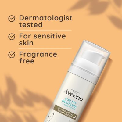 Aveeno Face Calm and Restore Re-Hydrating Night Cream 50ml