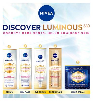 NIVEA Cellular Luminous 630 Anti Dark-Spot Tinted Fluid SPF20 40ml