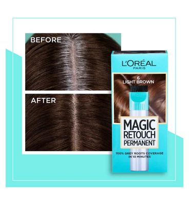 L’Oreal Paris Magic Retouch Permanent Dark Blonde Root Concealer, 100% Roots Coverage With Easy Applicator, 150ml