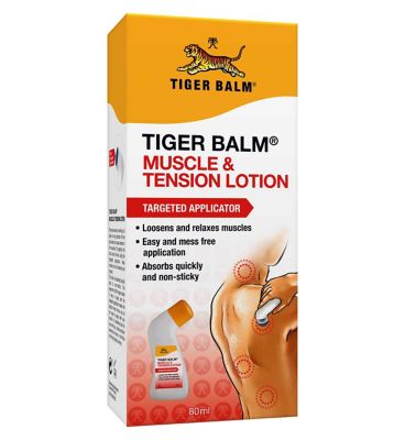 Tiger Balm Muscle & Tension Lotion - 80ml