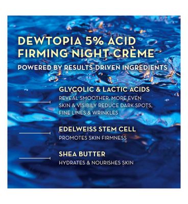 OLEHENRIKSEN Dewtopia 5% Acid Firming Night Cream 50ml