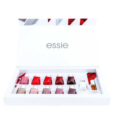 Essie Gel Couture Longlasting High Shine Nail Polish Kit, Includes 10 shades, Topcoat And Cuticle Oil