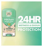 Mitchum Natural Power Gel Cream Lime & Eucalyptus Gel Deodorant 63g