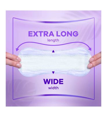 Always Dailies Long Plus Extra Protect Panty Liners x48