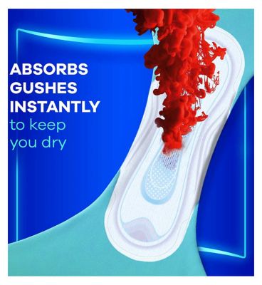 Always Ultra Sanitary Towels Long Plus (Size 3) With Wings 18 Pads, Super Absorbent And Ultra Thin, For Menstrual Periods