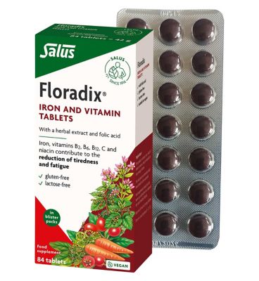 Floradix Iron Tablets 84s