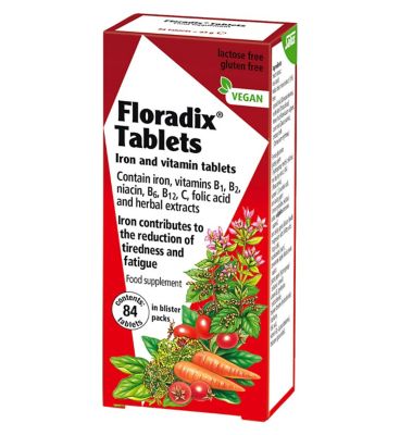 Floradix Iron Tablets 84s