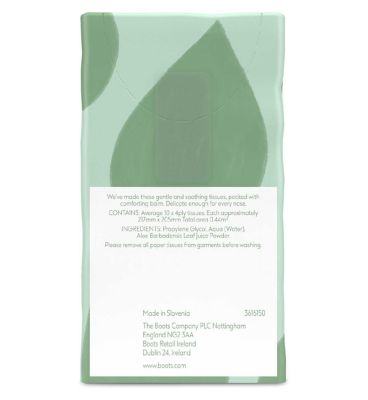 Boots Balsam Tissues 4ply