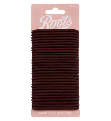 Boots Standard Ponybands Brown 30s